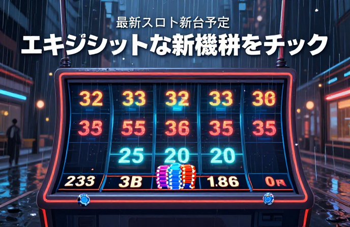 スロット 新台予定